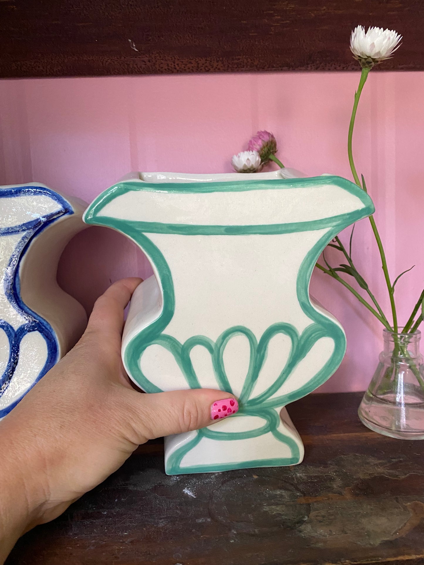 “Made-to-order” Amelie Urn~ Green