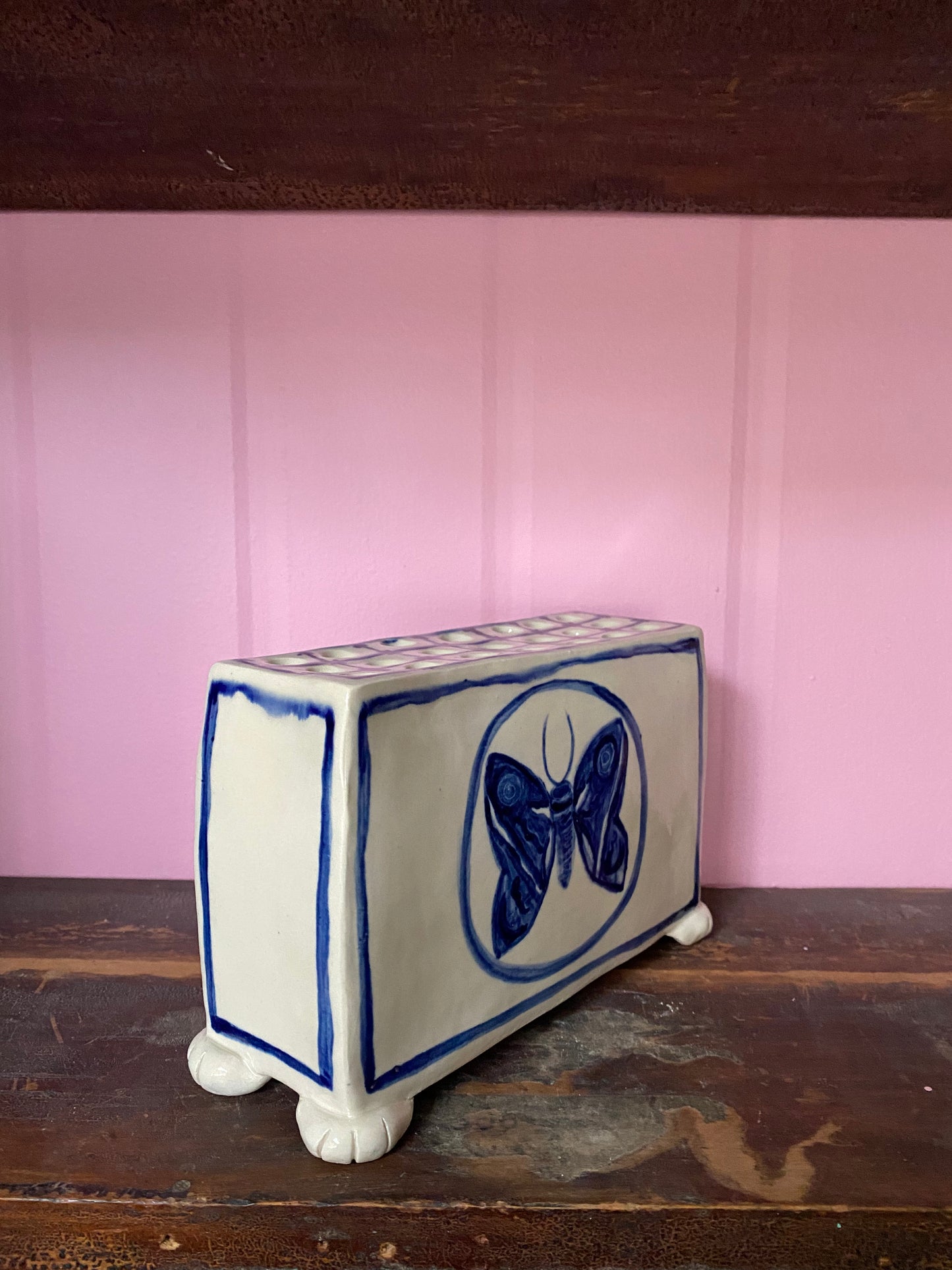 FB03 - Ceramic Flower Brick