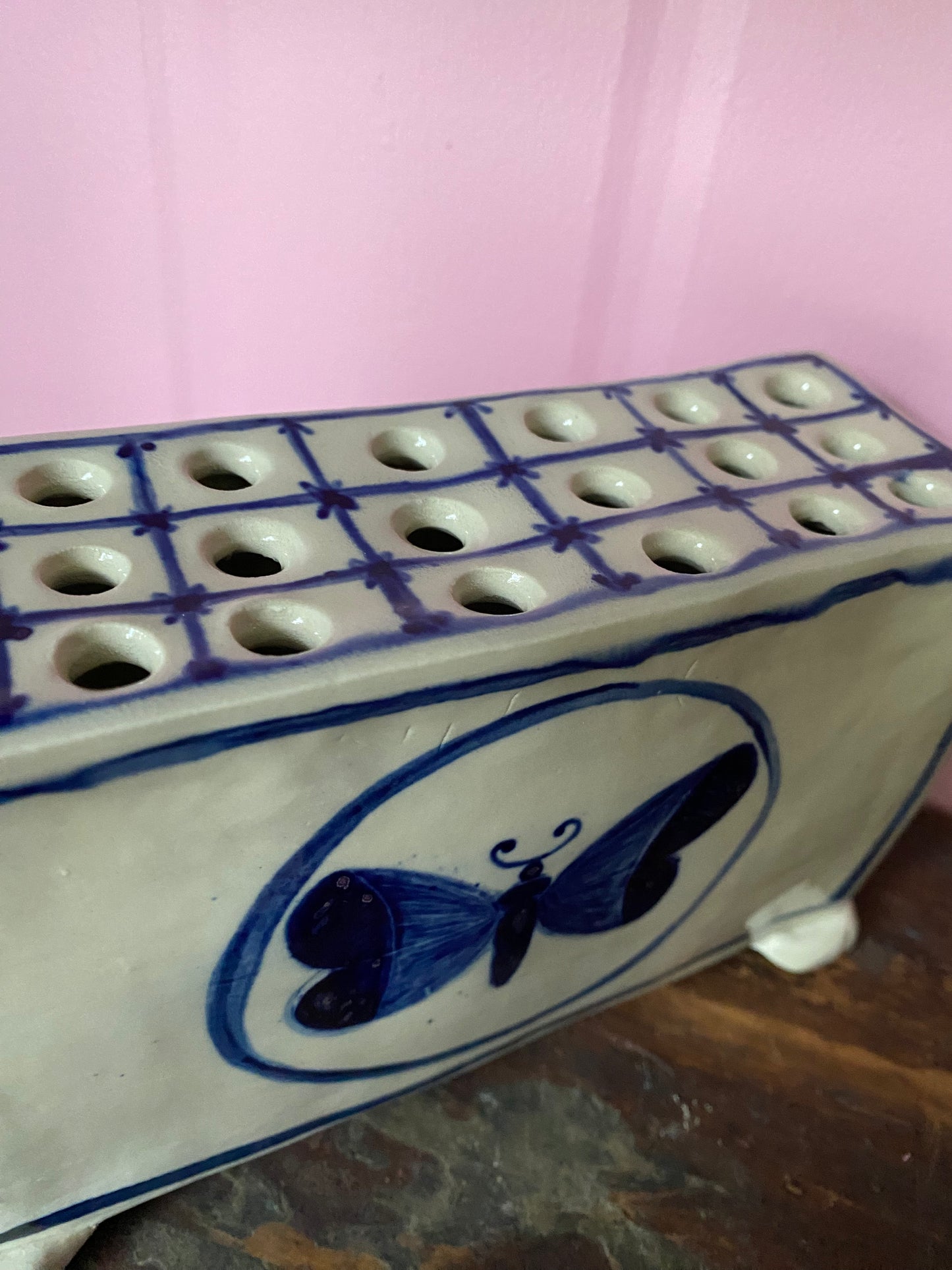 FB03 - Ceramic Flower Brick