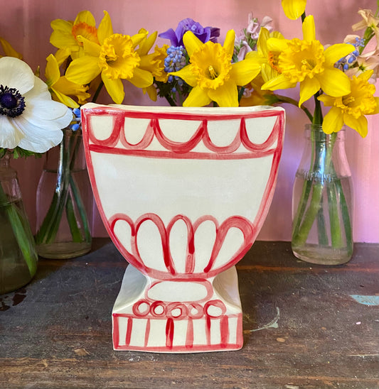 CD3 - Large Ruby Red Vase