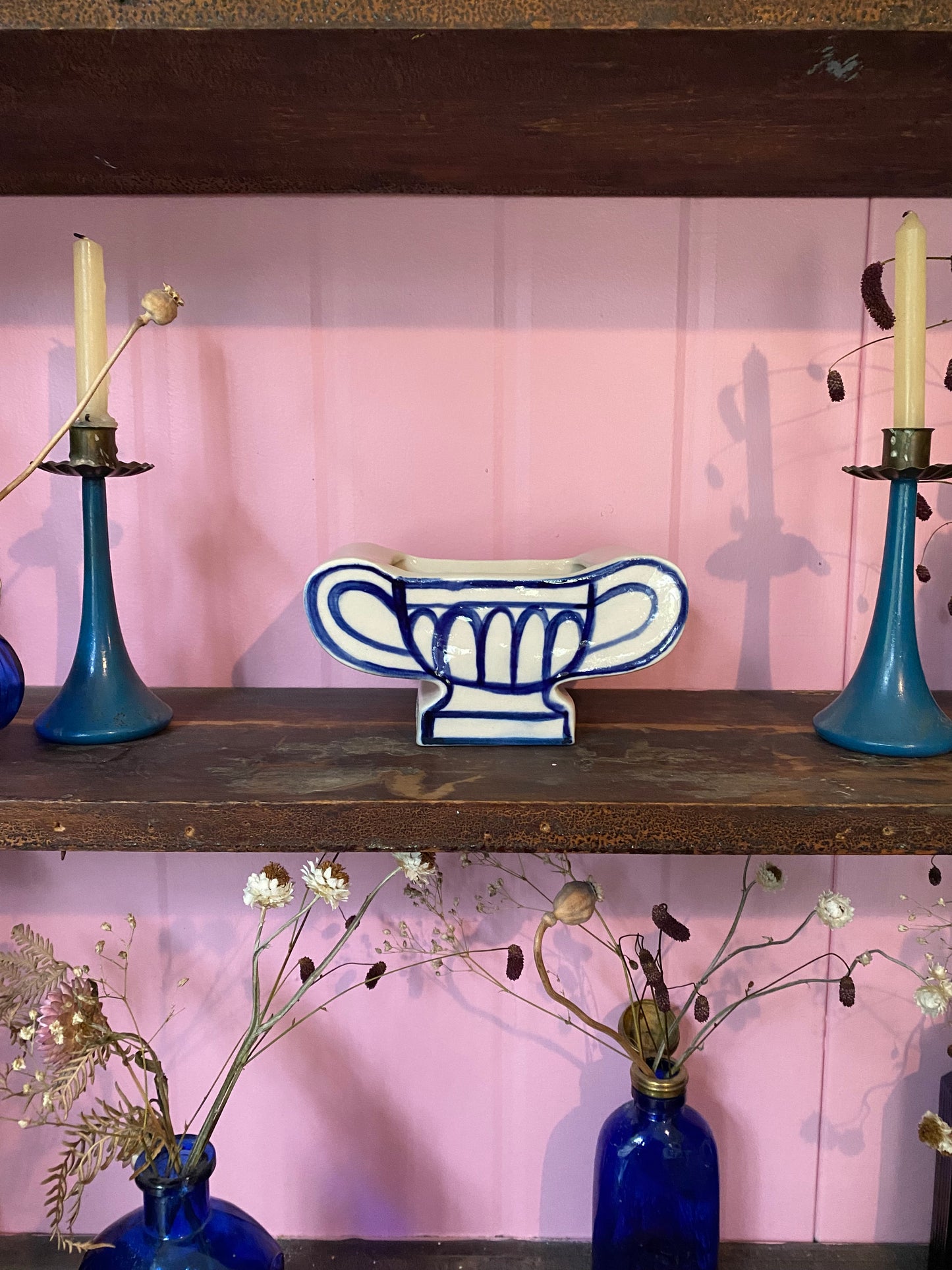 Petite Constance Mantle Vase - 03