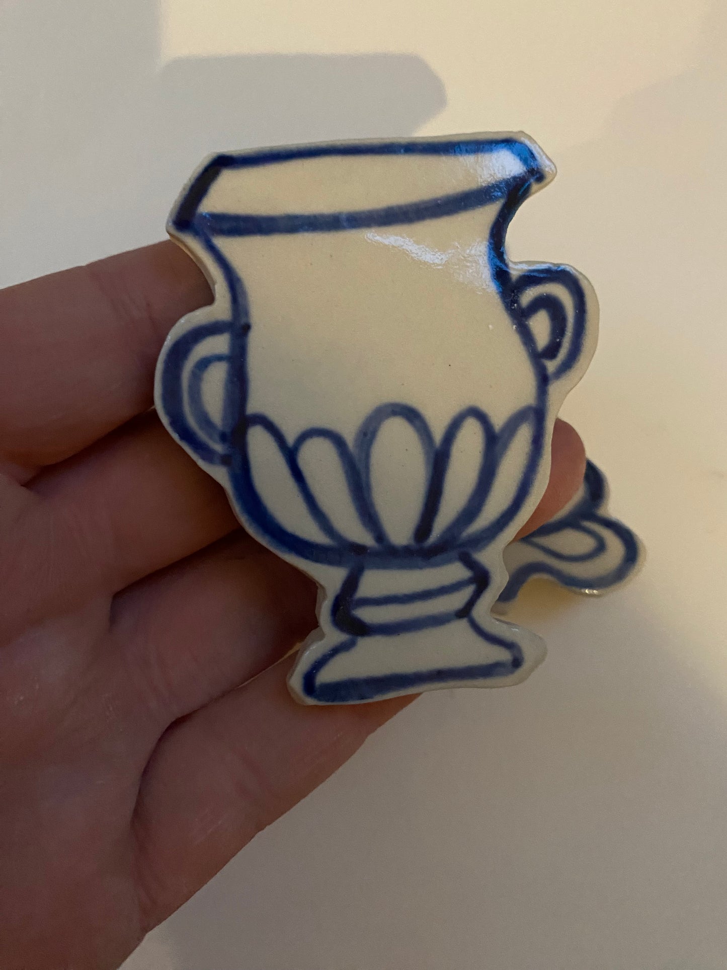 Ceramic Vase Magnets pack of 2 - 23