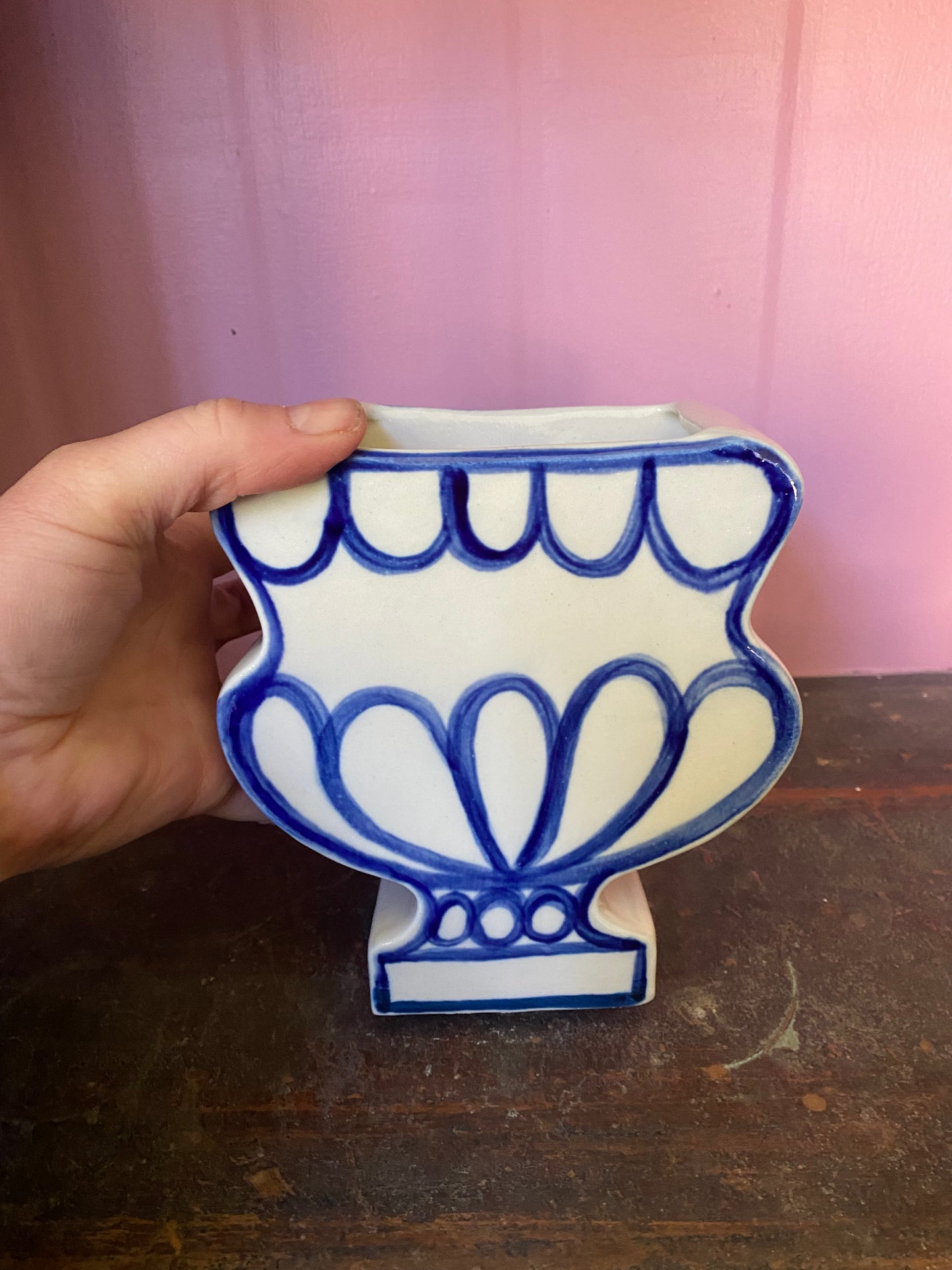 "Made-to-Order" Aurelie Curved Urn