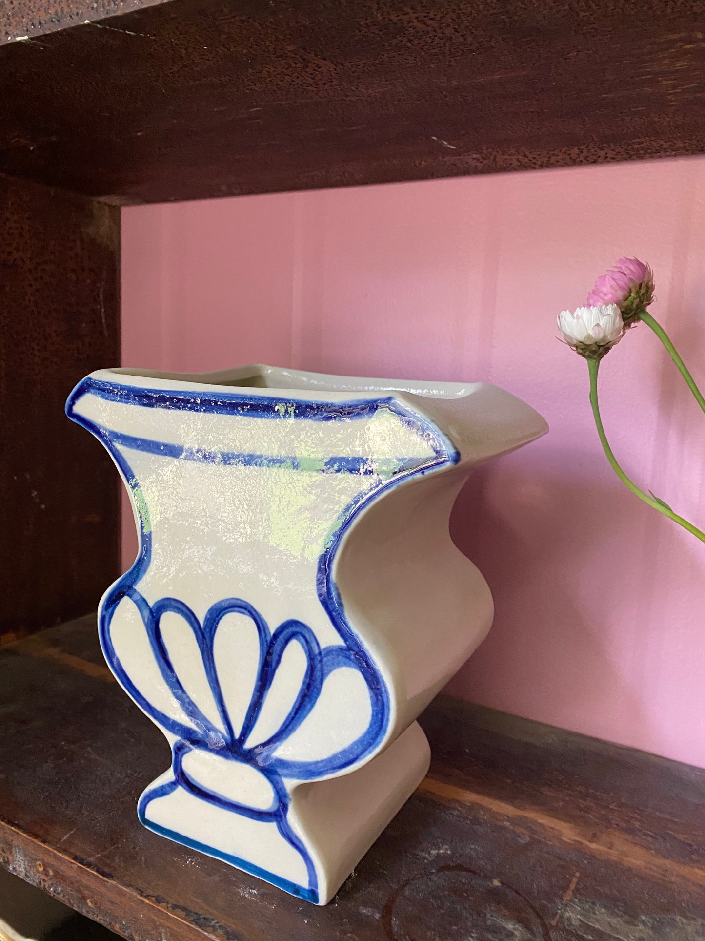 “Made-to-order” Amelie Urn~ Blue