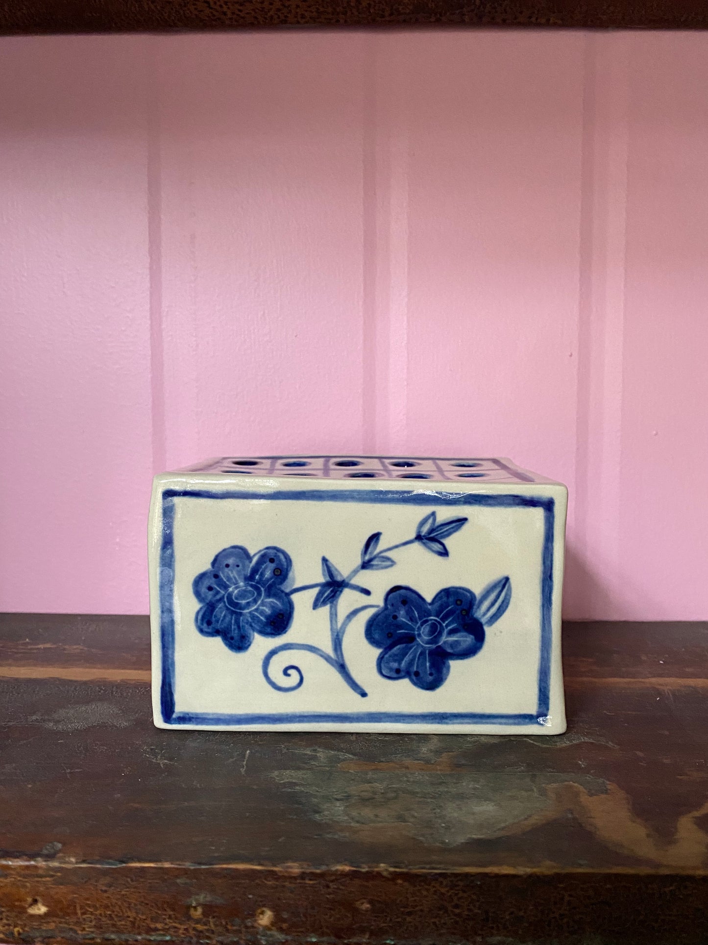 FT02 - Ceramic Flower Brick