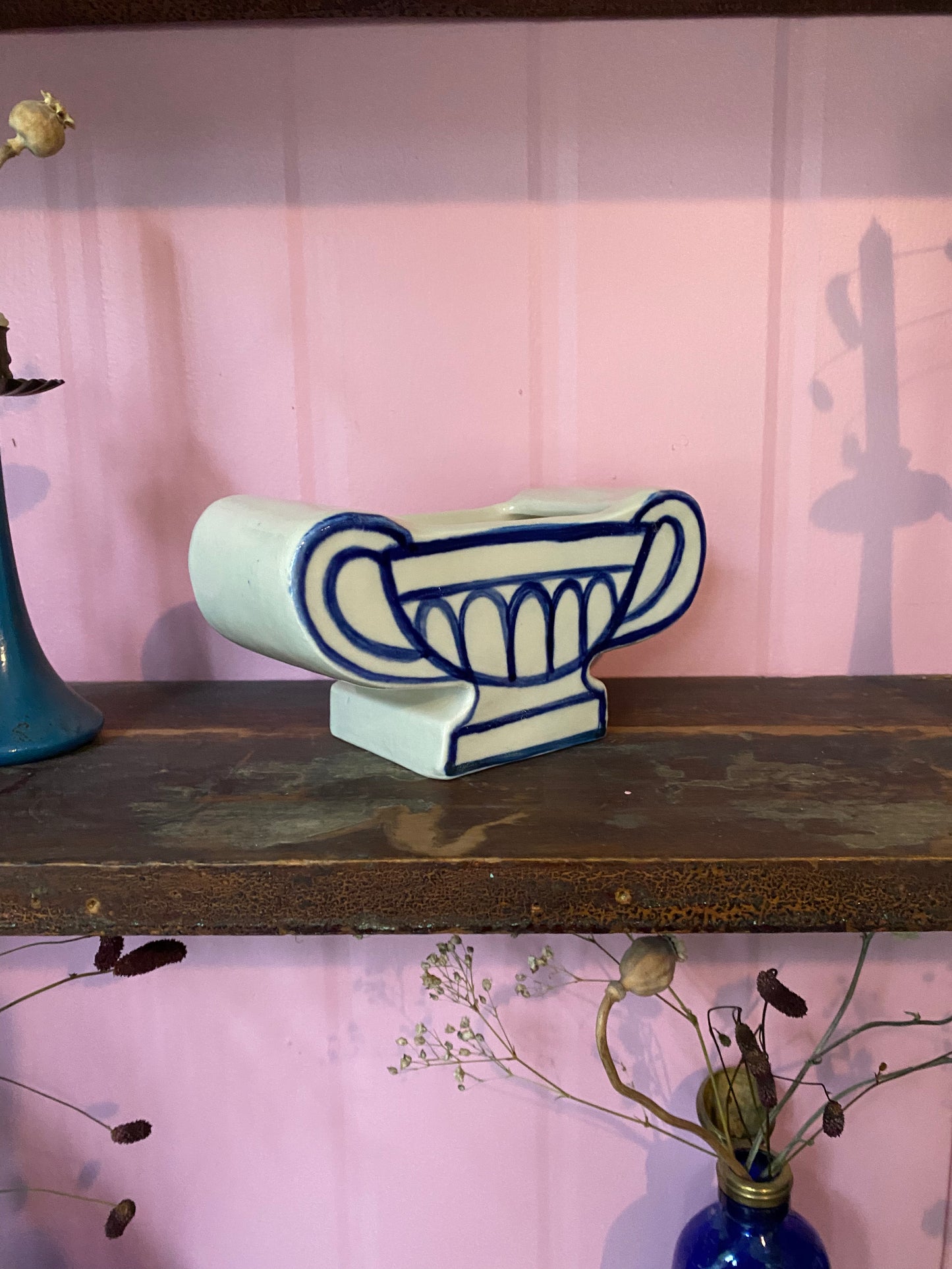 Petite Constance Mantle Vase - 02
